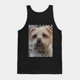 cute dog smiling Tank Top